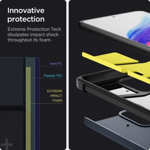 Samsung A53 5G Plus Spigen Tough Armor tok kihajtható támasszal Metal Slate - 3