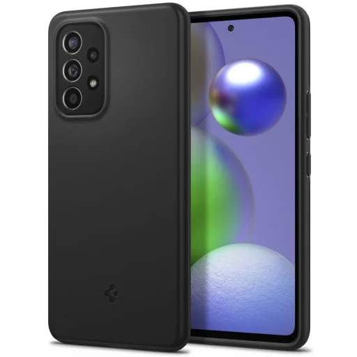 Samsung A53 5G Spigen Thin Fit ultravékony tok fekete - 1
