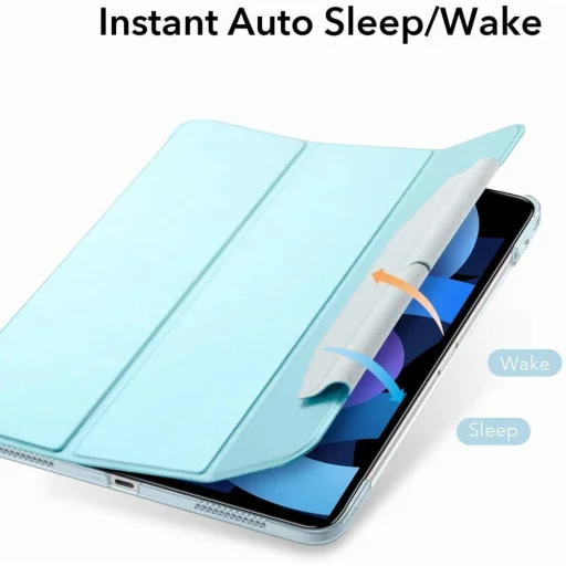 iPad Air 4 2020/5 ESR Ascend Trifold tok világos kék - 5