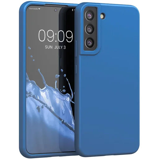 Samsung S22 Plus kék szilikon TPU tok shockproof - 1