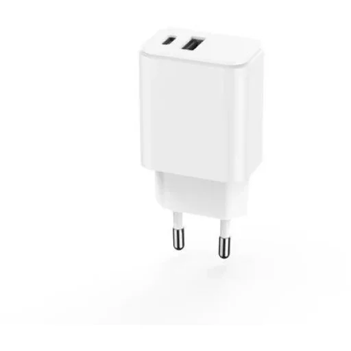 Setty Hálózati töltő adapter USB / USB Type-C 3A 20W fehér - 2