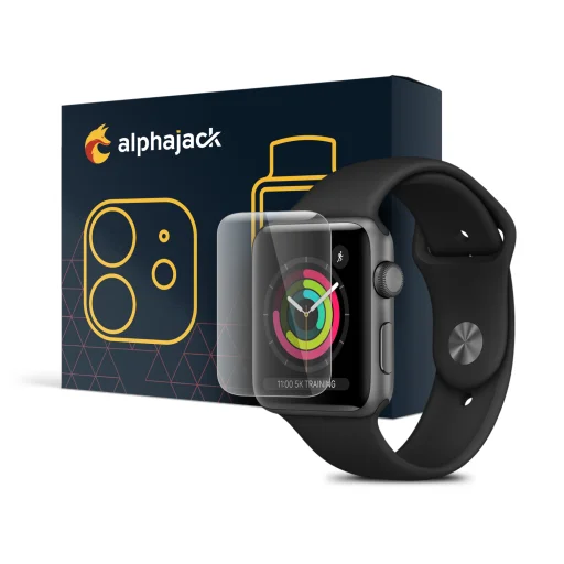 Apple Watch 7 (45mm) 1db kijelzővédő üvegfólia Alphajack - 1