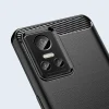 Realme GT Neo 3 Tech-Protect carbon mintájú TPU tok fekete - 2