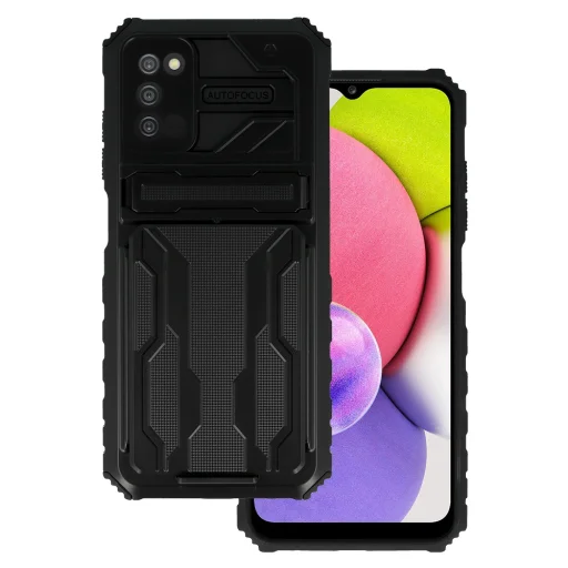 Samsung Galaxy A03S Tel Protect Combo tok fekete - 1