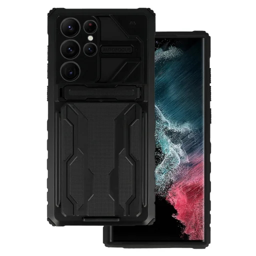 Samsung Galaxy S22 Ultra Tel Protect Combo tok fekete - 1