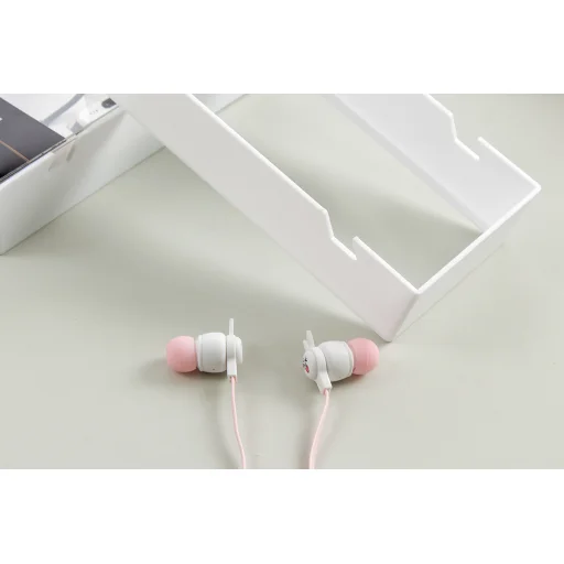Casni CS-178 fülhallgató mikrofonnal 3.5mm jack rózsaszín - 6