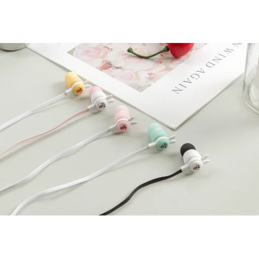 Casni CS-178 fülhallgató mikrofonnal 3.5mm jack rózsaszín - 4