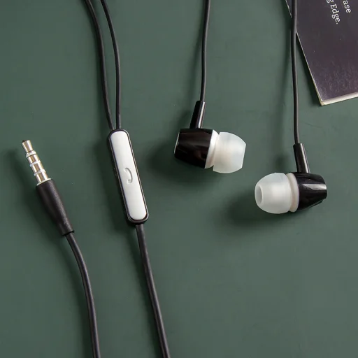 Casni CS-182 fülhallgató 3.5mm jack szürke - 5