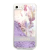 iPhone 7/8/SE 2020/SE 2022 Guess Liquid Glitter Flower csillámos tok lila (GUHCI8LFLSU) thumbnail