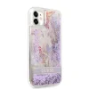 iPhone 11 Guess Liquid Glitter Flower csillámos tok lila (GUHCN61LFLSU) thumbnail