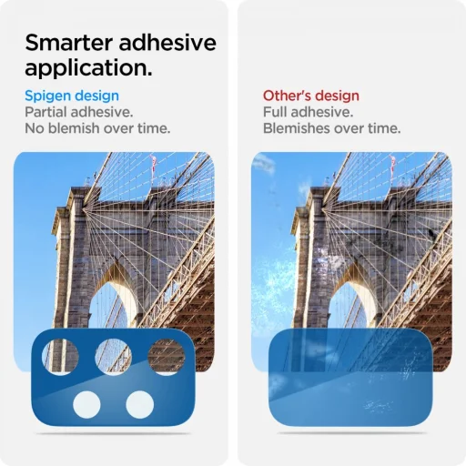 Samsung Galaxy A33 5G / A53 5G / A73 5G Spigen Optik.TR 2x kameralencsevédő 9H üveg (AGL04307) - 4