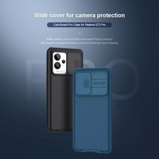 Realme GT2 Pro Nillkin CamShield Pro tok fekete - 2
