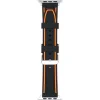 Apple Watch 42/44/45 mm Beline Silicone óraszíj narancs-fekete thumbnail