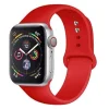Apple Watch 42/44/45 mm Beline Silicone óraszíj piros