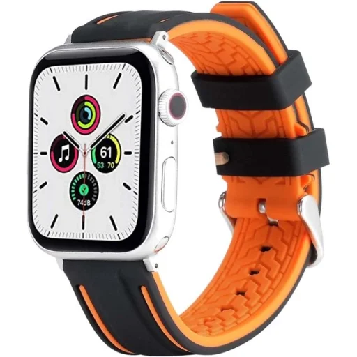 Apple Watch 42/44/45 mm Beline Silicone remienok červený - 1