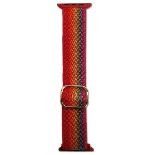 Apple Watch 38/40/41 mm Beline Textile óraszíj szivárvány színű - 1