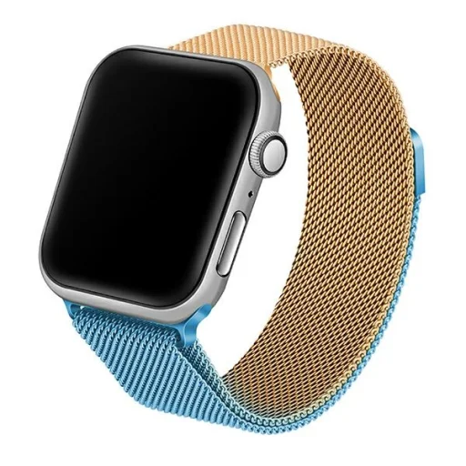 Apple Watch 38/40/41 mm Beline Silicone remienok + puzdro modrá - 1