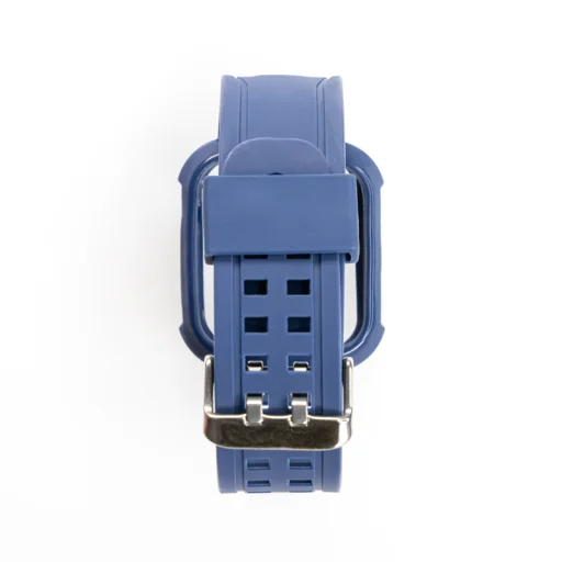 Apple Watch 42/44/45 mm Beline Silicone óraszíj + tok kék - 2