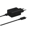 Samsung 45W Type-C(PD) hálózati töltő adapter fekete + USB-C töltőkábel gyári (EP-T4510XBE) thumbnail