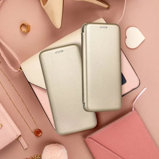 Xiaomi Poco M4 Pro 5G Forcell Elegance fliptok arany - 2