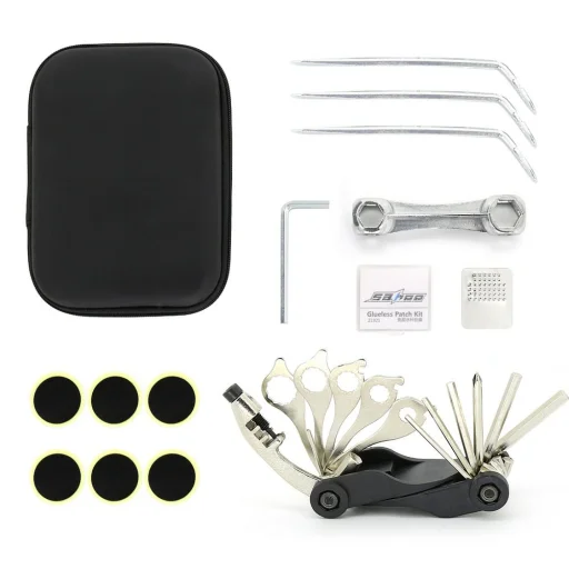 Bicikli / kerékpár javító készlet tokban - 1