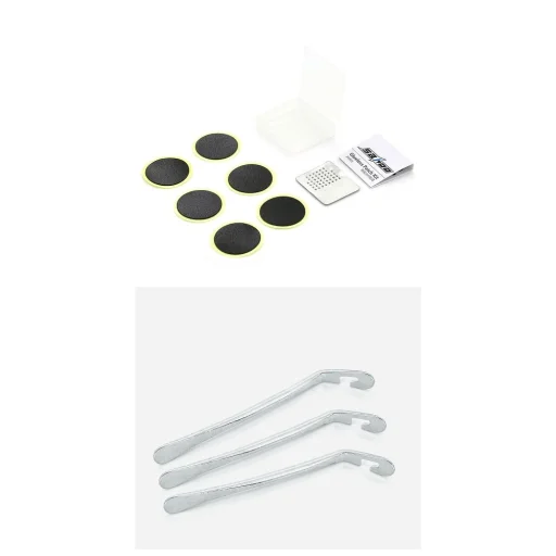 Bicikli / kerékpár javító készlet tokban - 2