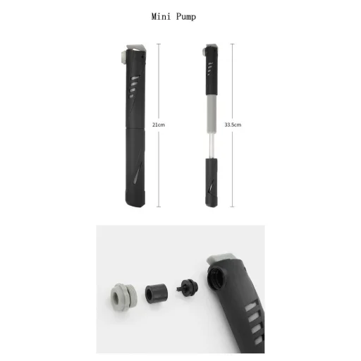 Bicikli / kerékpár javító készlet pumpával - 5