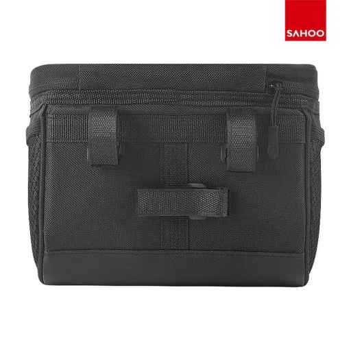 Biciklitáska / kerékpártáska cipzárral 2L fekete (SAHOO 11002) - 6