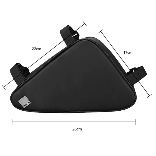 Biciklitáska / kerékpártáska kerékpárváz alá cipzárral 1,5L (SAHOO 122065) - 2