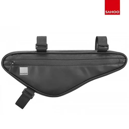 Biciklitáska / kerékpártáska kerékpárváz alá cipzárral 1L (SAHOO 122057) - 7