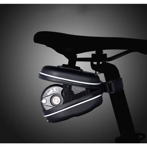 Kerékpártáska / biciklitáska ülés alatt cipzárral 1,2L (SAHOO 13875-SA) - 6