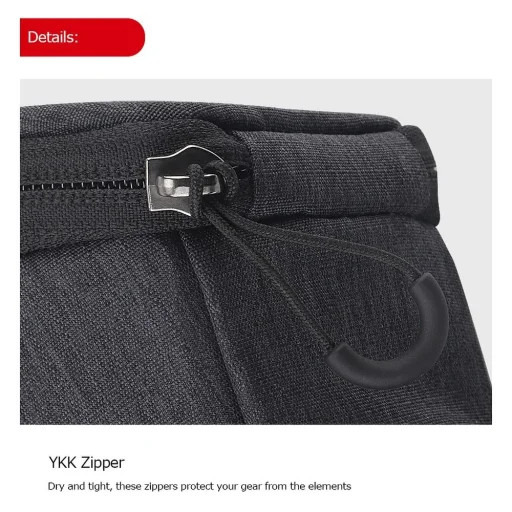 Kerékpártáska / biciklitáska ülés alatt cipzárral 1,5L (SAHOO 131470L-SA) - 3