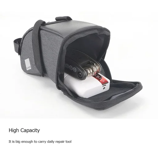 Kerékpártáska / biciklitáska ülés alatt cipzárral 1,5L (SAHOO 131470L-SA) - 5