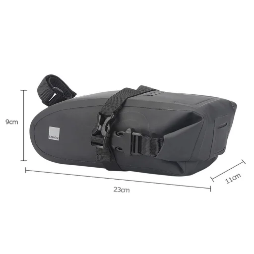 Kerékpártáska / biciklitáska ülés alatt cipzárral 1L (SAHOO 131363-SA) - 3