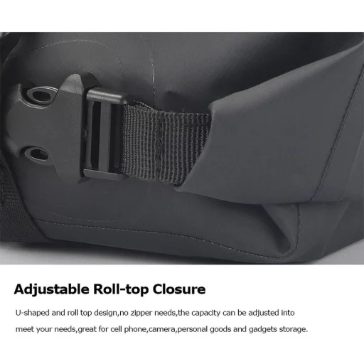 Kerékpártáska / biciklitáska ülés alatt cipzárral 1L (SAHOO 131363-SA) - 4