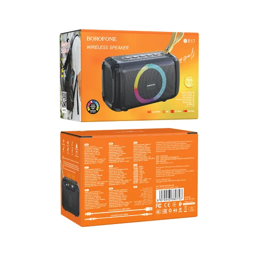 Borofone BR17 Cool Sports Bluetooth hangszóró fekete - 4