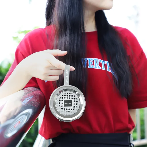 Borofone BR2 Aurora Bluetooth hangszóró szürke - 7