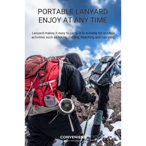 Borofone BR2 Aurora Bluetooth hangszóró szürke - 5