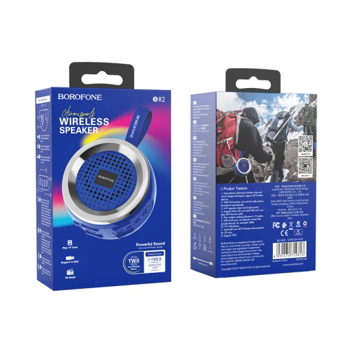 Borofone BR2 Aurora Bluetooth hangszóró kék - 5