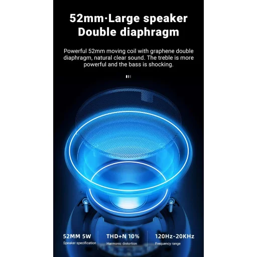 Borofone BR4 Horizon Bluetooth hangszóró kék - 5