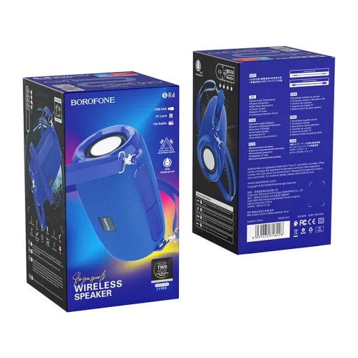 Borofone BR4 Horizon Bluetooth hangszóró kék - 8