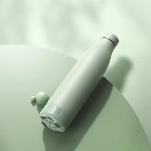 Remax vezeték nélküli bluetooth 5.0 hangszóró termosz bögrével 500ml zöld (RB-M5) - 2