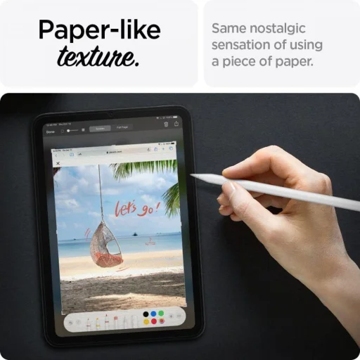 iPad Mini 6 2021 Spigen paper touch pro védőfólia - 5