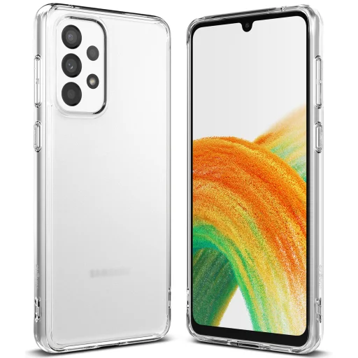 Samsung Galaxy A33 5G Ringke Fusion PC és TPU tok matt áttetsző - 1