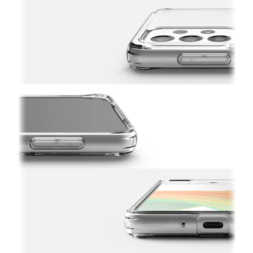 Samsung Galaxy A33 5G Ringke Fusion PC és TPU tok matt áttetsző - 3