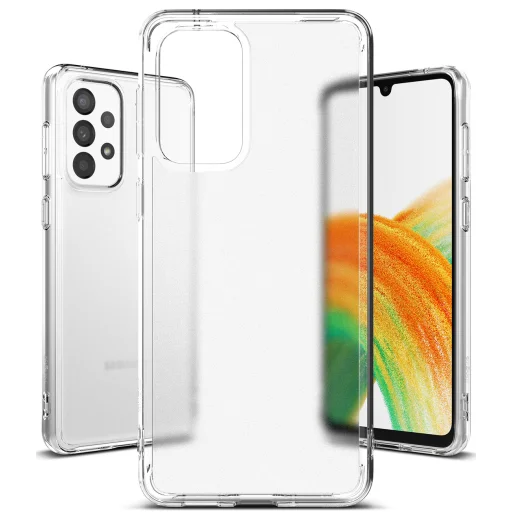 Samsung Galaxy A33 5G Ringke Fusion PC és TPU tok matt áttetsző - 4
