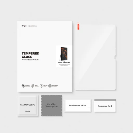 Samsung Galaxy Tab S8 Ultra Ringke Invisible Defender ID kijelzővédő üvegfólia - 12