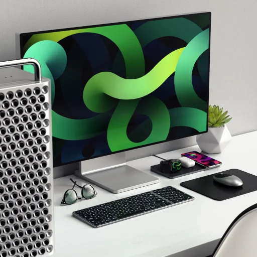 Satechi Trio vezeték nélküli töltőpad, töltőállomás fekete (Apple Watch, Airpods, iPhone) (ST-X3TWCPM) - 3