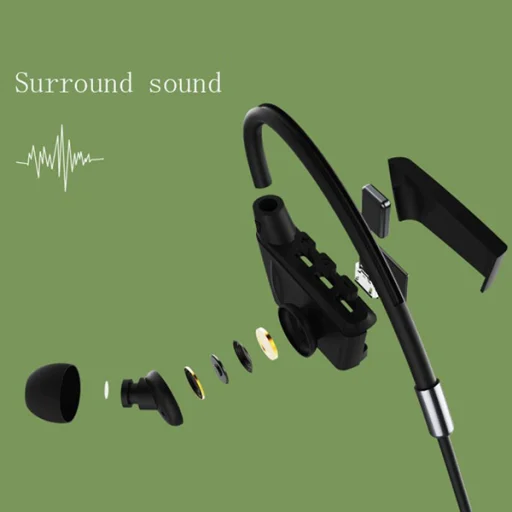 Remax S19 Sport Bluetooth fülhallgató fehér - 4