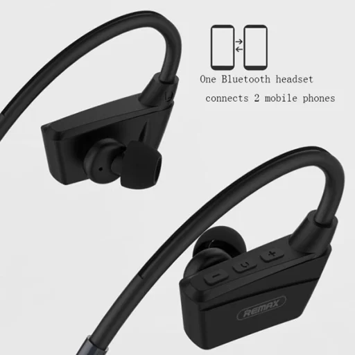 Remax S19 Sport Bluetooth fülhallgató fehér - 5